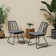 DEJA CHAIR, 2PCS avec 2 coussins