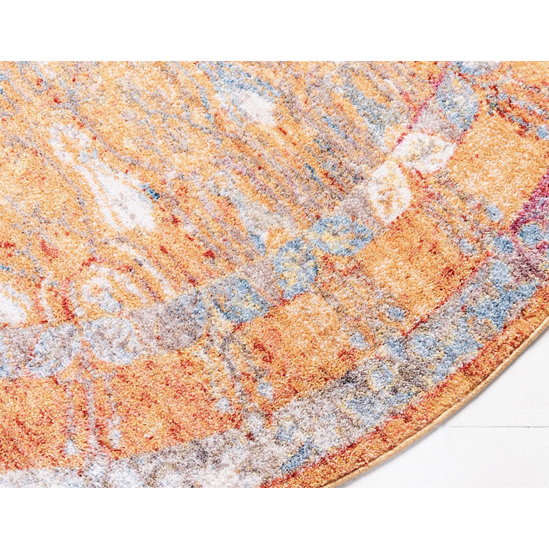 Kingston Oriental Indoor Rug, Round 3'3"