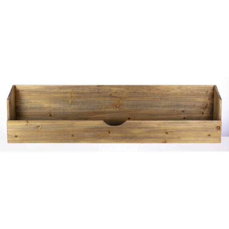 Runge Solid Wood Floating Shelf
