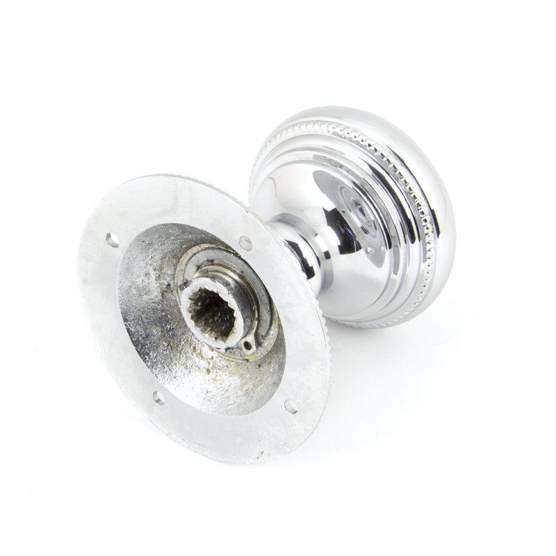 Brockworth Passage Door Knob, Polished Chrome