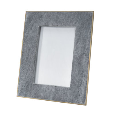 Barnesville Black Marble Picture Frame Med