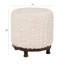 Tabouret en coton tissé Aspen