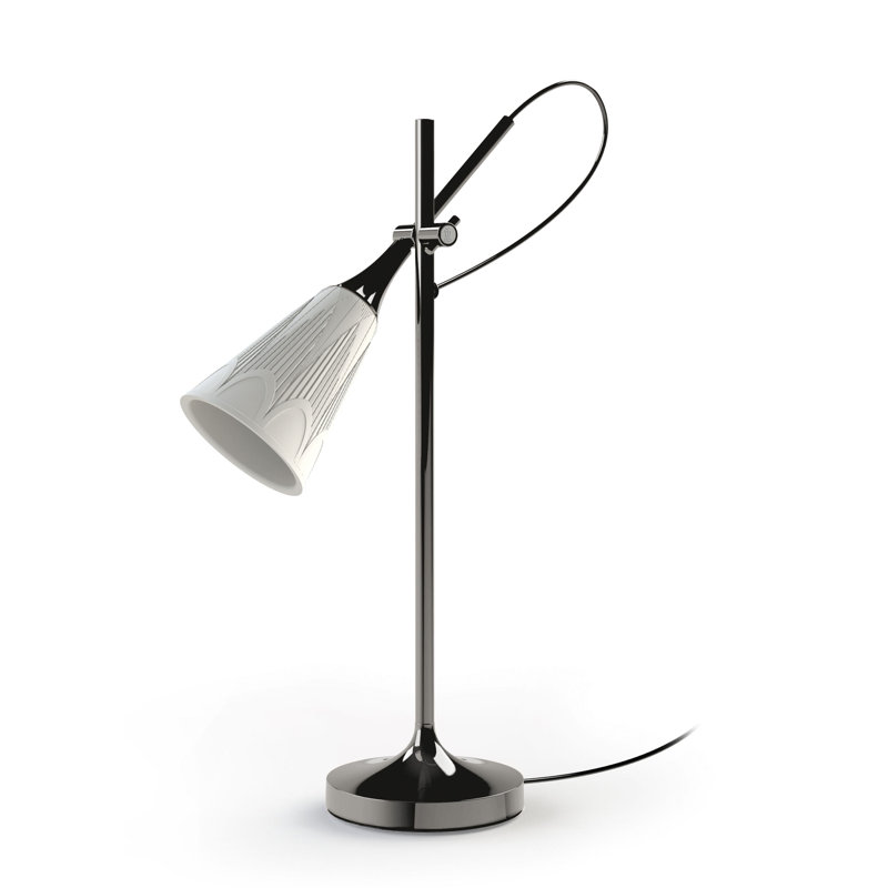 Lampe de bureau 22,84 po Jamz, Noir