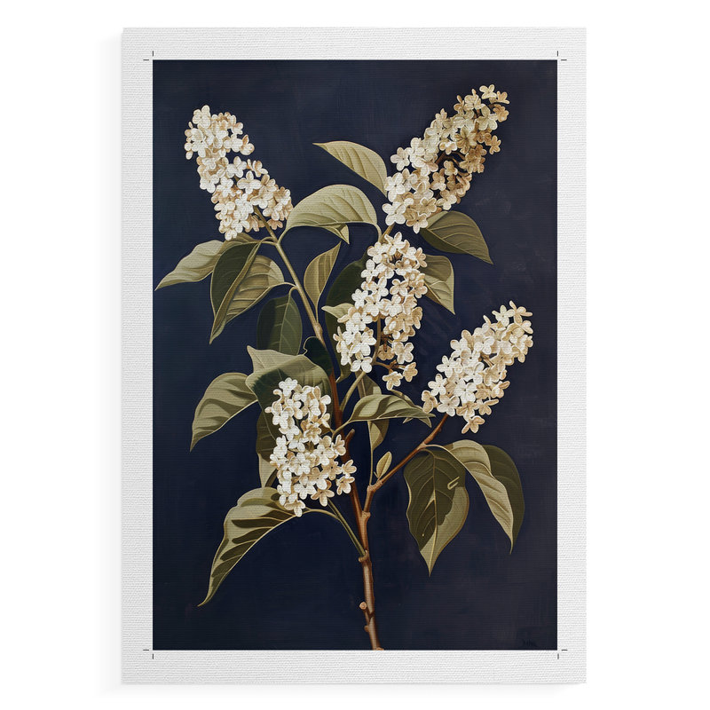 FLORAL Series CLIV - Impression sur toile seulement - NON-CADRE, H 48 po x l 32 po