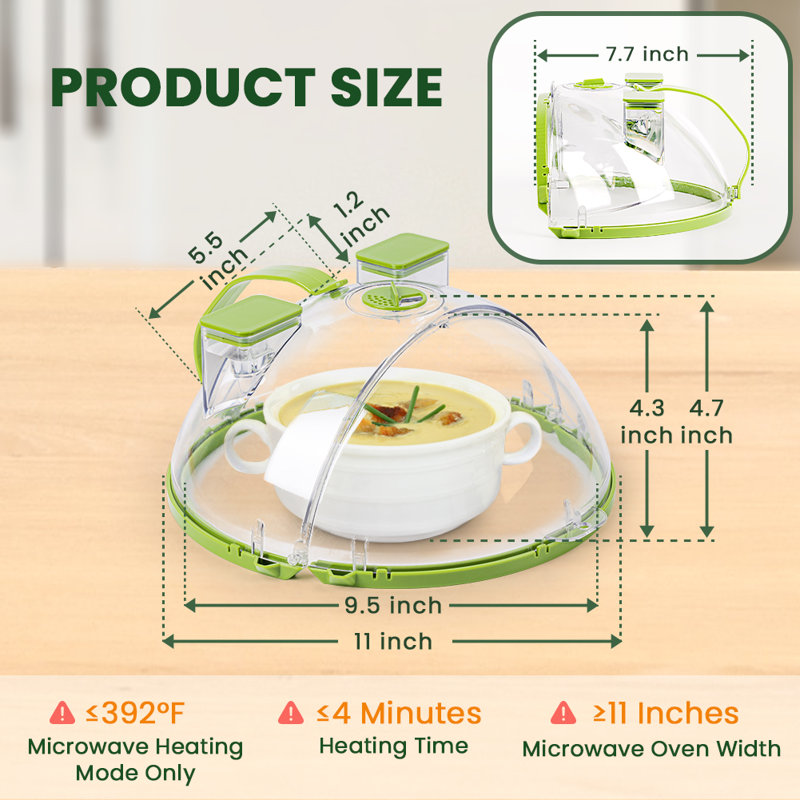 Housse de micro-ondes pour les aliments