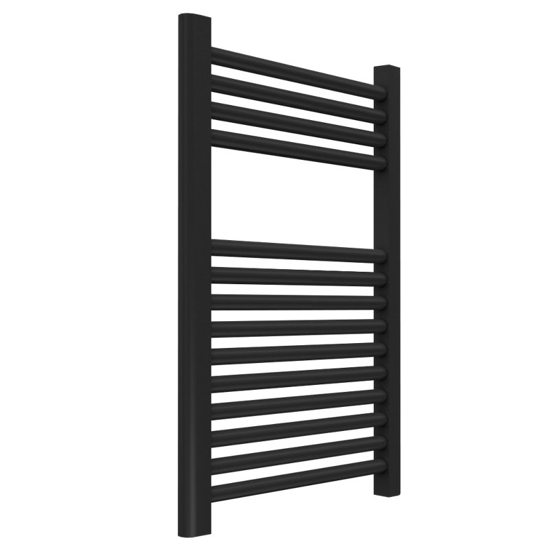 Denby Wall Mount Electric Towel Warmer, Black, 27" H x 29.5" W x 5.19" D
