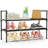 Shoe Rack - 3-Tier Shoe Organizer, Shoe Rack for Closet, Entryway, Bedroom, Easy- Assembly Storage Shelf with Side Handles, 27.6" Wide - 3 Tiers, Black-34744586-34744583