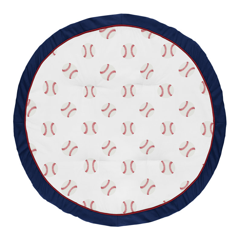 Baseball Patch Baby Fabric Playmat