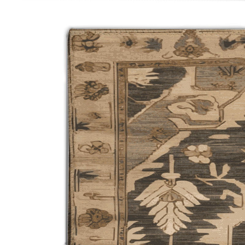 Tapis intérieur et extérieur ArtDeco, Rectangulaire 8 pi x 10 pi