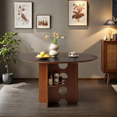 High-end Multi-functional Storage Round Table