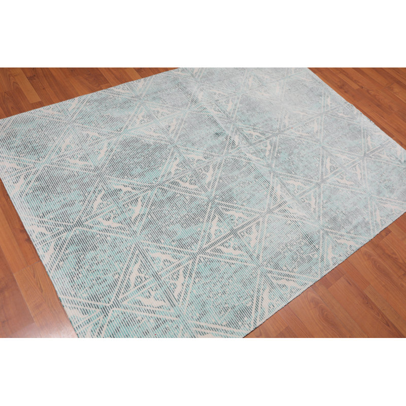 Wool Geometric Indoor Rug
