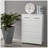 Six Drawer Side Table-White