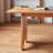 Cherry color Rectangular Solid Wood Desks-108352882