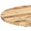 Table d'appoint en bois de manguier massif et fonte 23,6 po-1721576334-1721576437