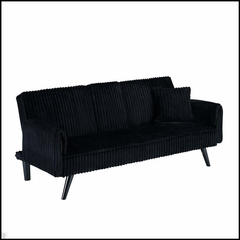 Canapé en velours côtelé polyvalent pour le salon et la chambre à coucher, solution de confort multifonctionnelle et élégante