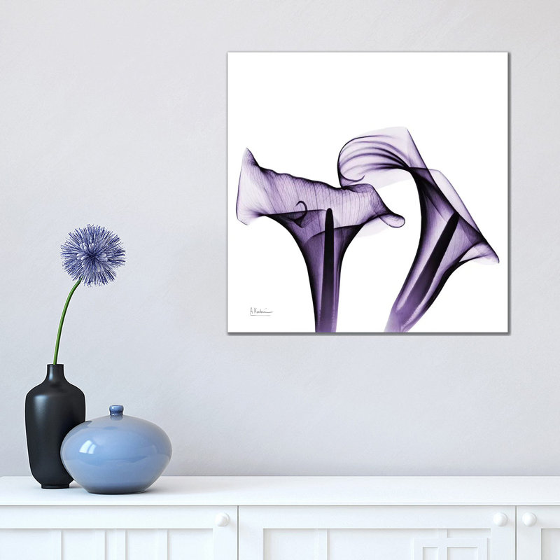 Calla Lilies I by Albert Koetsier - Wrapped Canvas Print, 45.72 cm H x 45.72 cm W