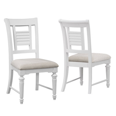Avery-Parker 18.5'' H Upholstered Mahogany Side Chair