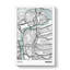 Map Prague Czech Republic - Wrapped Canvas-61878006