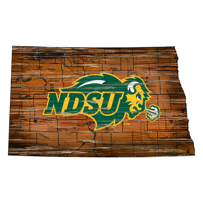 Wall Decor, North Dakota State Bison