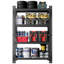 Étagère de garage robuste de 5000 lb, unité de rangement réglable en métal à 4 tablettes pour l'entreposage et la maison-102601119