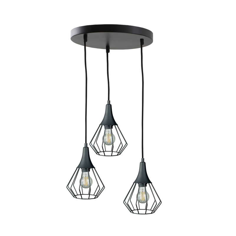 Arlene 3 - Light Pendant, Black
