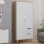 Vankka Manufactured Wood Wardrobe