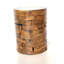Table de bout en blocs de bois massif Fey