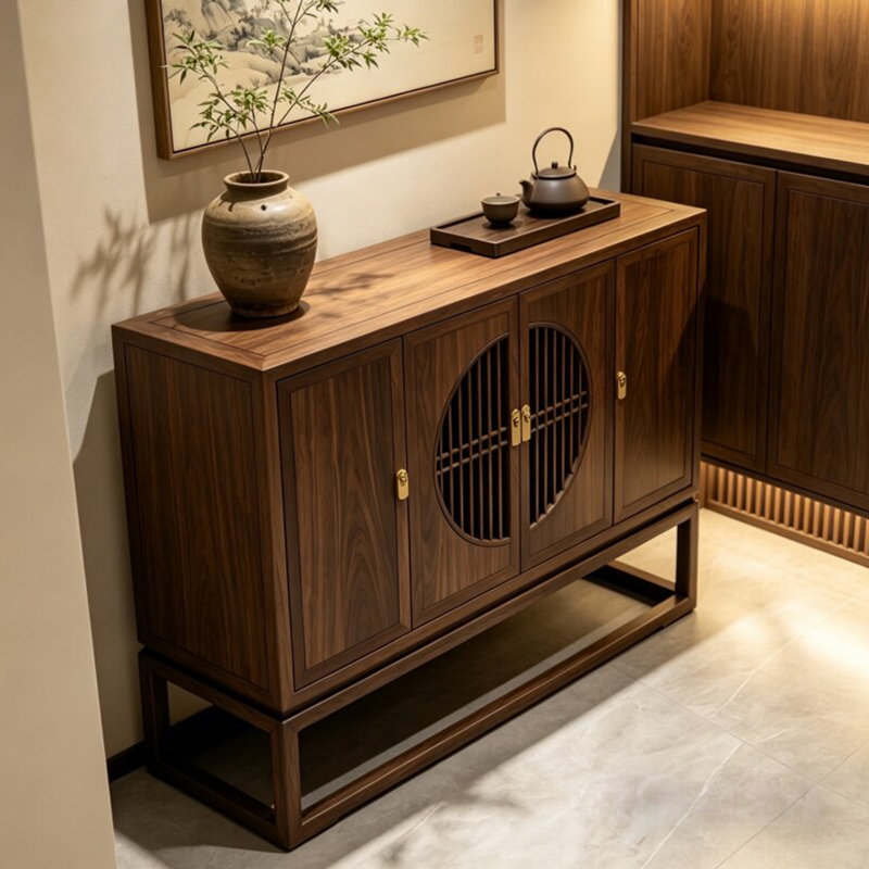 Buffet luxueux rétro de style chinois