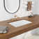 DeerValley Ally 21" x 15'' Undermount Bathroom Sink, Rectangular Bathroom Sink with Overflow