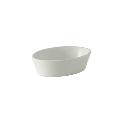 Tuxton Eggshell Oval Ceramic 12 Piece Baker Bakeware Set