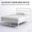 Hidalgo Metal Platform Bed-196271121-196271130