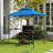 8 Ft. W x 5 Ft. D Steel Grill Gazebo-72080164