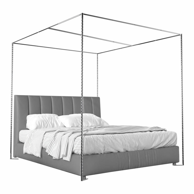 Califf Stainless Steel 4 Corner Mosquito Netting Bracket, King