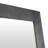 Scroggins Wood Diagonal Split Silver Metal Brown Wall Mirror