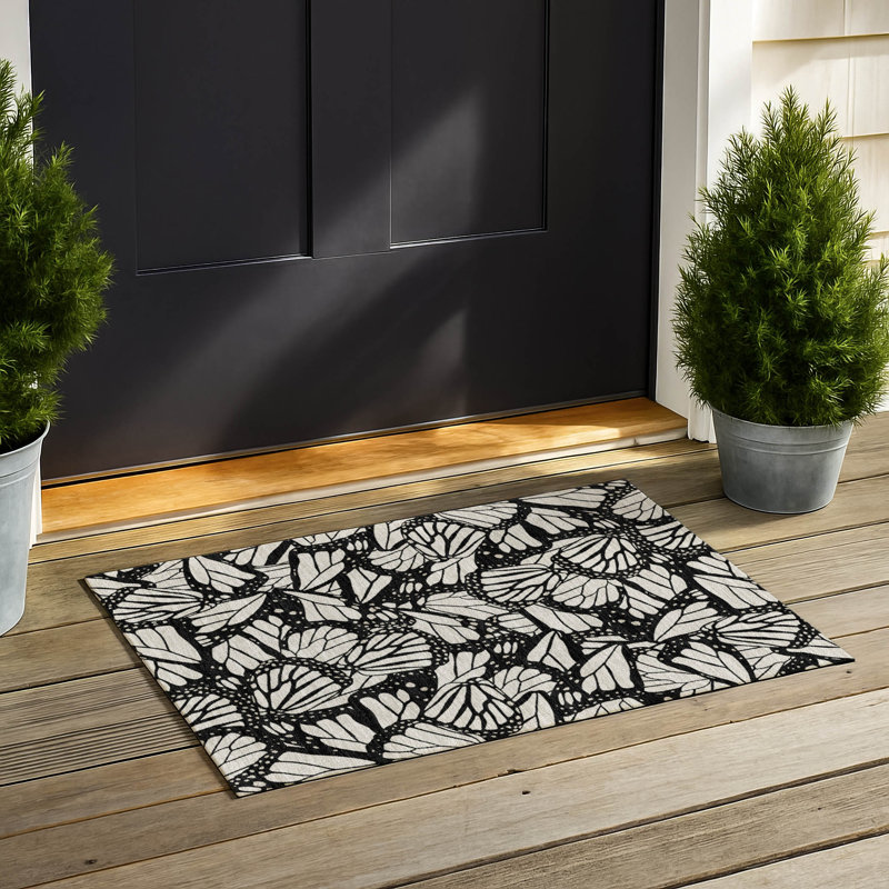 Tapis intérieur / extérieur lavable à la machine Chantille ACN2846, Lin, 1 pi 8 po x 2 pi 6 po