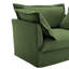 Fauteuil rembourré avec, chenille, coussins moelleux, assise profonde, housses de teinture amovibles, structure spacieuse en chenille, fabrication confortable-2138551373