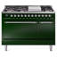 ILVE Nostalgie II 48 in Dual Fuel Range, 8 Burner, Griddle-1218237331-1218237342