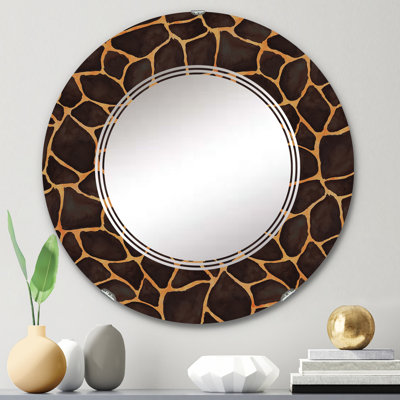 Girafe girafe II - miroir mural animaux