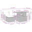 62cm Wide Patio Sofa with Cushions
