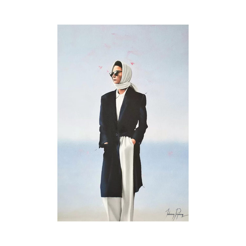 Alone by Johnny Popkess - Wrapped Canvas Print, 30.48cm H x 20.32cm W x 1.905cm D