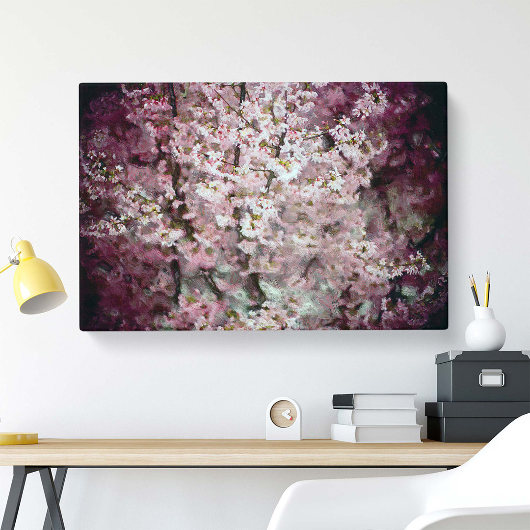 Cherry Blossoms - Wrapped Canvas