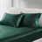 Luxurious Wrinkle-free Satin Sheet Set - Smooth Polyester For Queen Bed Comfort