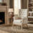 Foye Upholstered Wingback Chair-1198573099