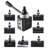 Quick Change Tool Post Set 8 Pcs Lathe Tool Holders For 6"-12" Mini Lathe Swing