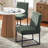  19.9" H Chenille Upholstered Dining Side Chairs (Set of 4)-2001044608-1993467867
