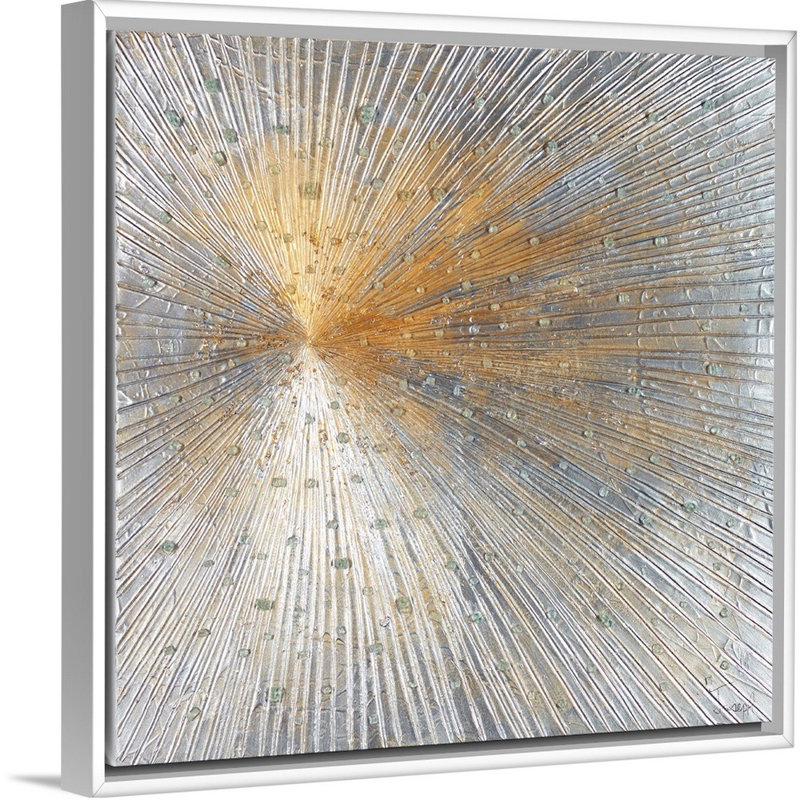 «Starburst of Crystals» par Joseph Michaels, reproduction d'art graphique sur toile, H 26 po x l 26 po x P 1,75 po