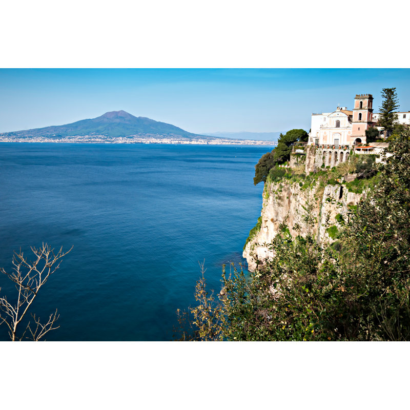 Church In Sorrento Coast, 30cm H x 46cm W