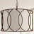 3 - Light Dimmable Drum Chandelier