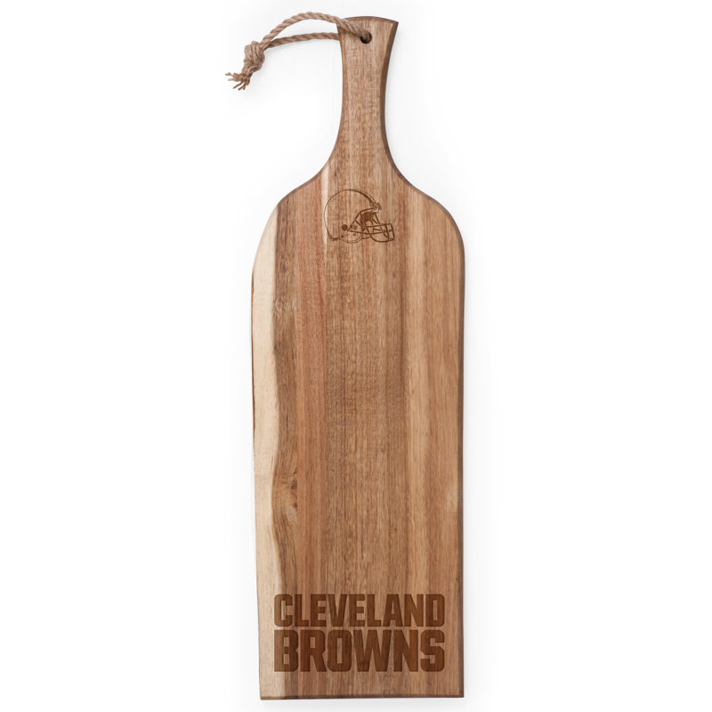 Planche à fromage en acacia Artisan, Cleveland Browns