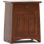 Highlands 1 - Drawer Solid Wood Nightstand-1474513471-1474513470